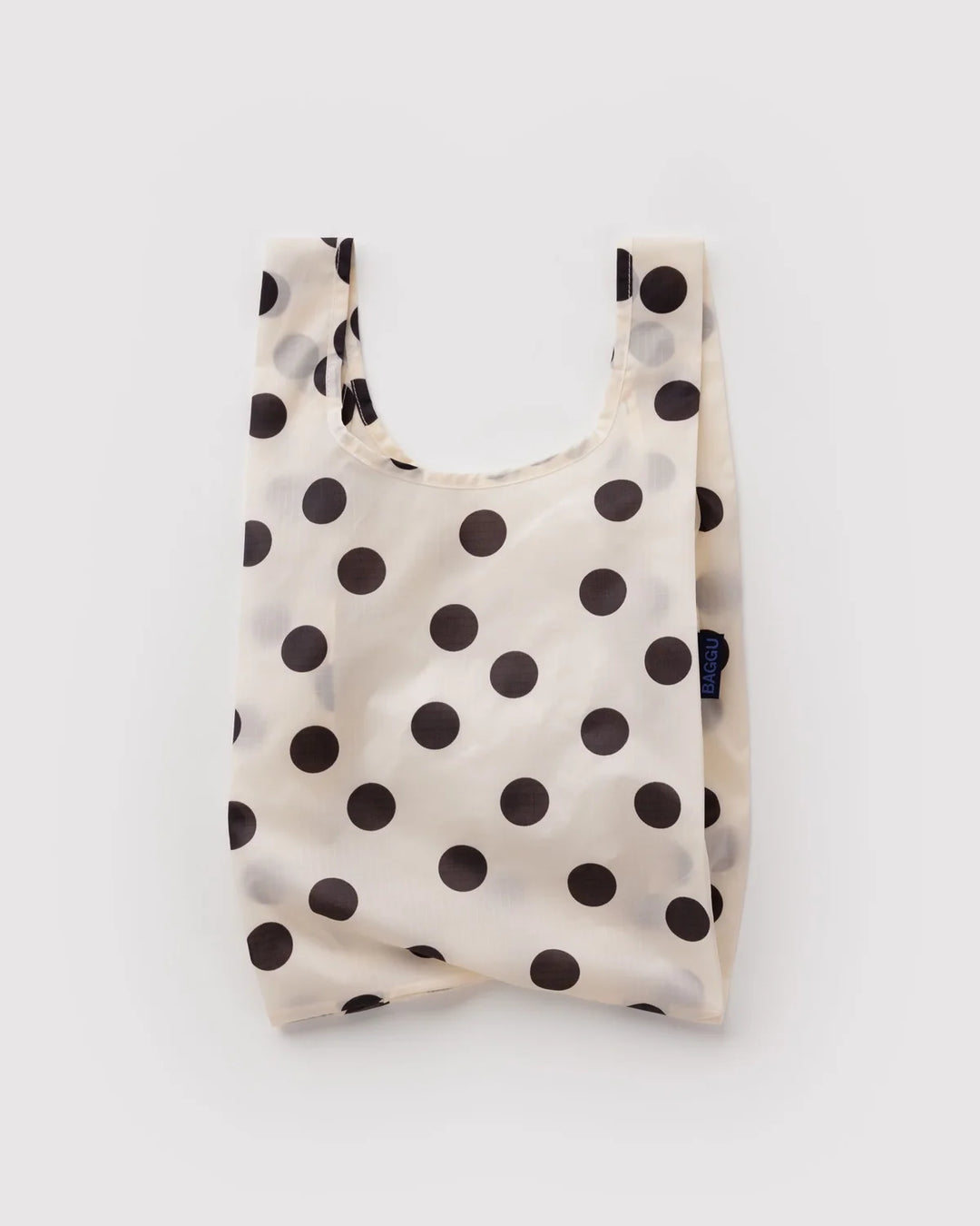 Baby BAGGU, Cream &amp; Black Polka Dot