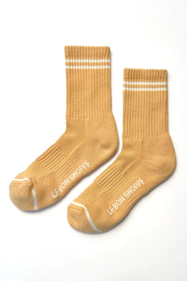 Boyfriend Socks, Butter