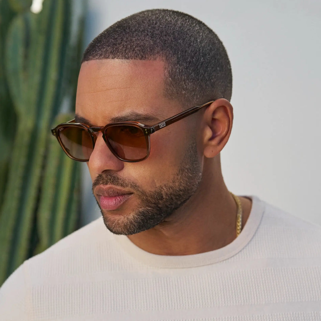 WMP Francis Sunglasses, Terracotta Brown