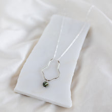 Load image into Gallery viewer, Keeper Necklace, Dark Green Pearl