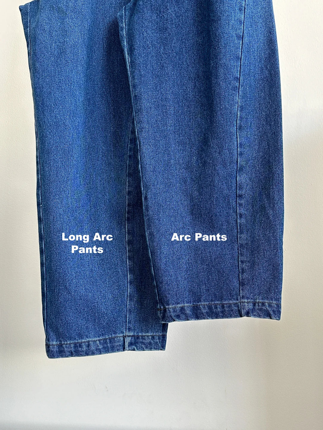 Long Arc Pants, Blue Denim