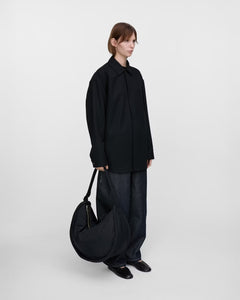 Sandqvist CURVE Large Half Moon Bag, Black