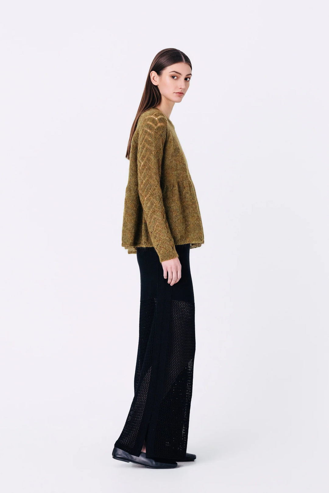 Magnea - AGNES SWEATER /OLIVE