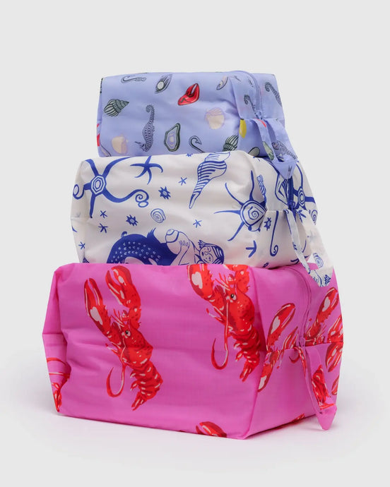 BAGGU 3D Zip Set, Sea Creatures