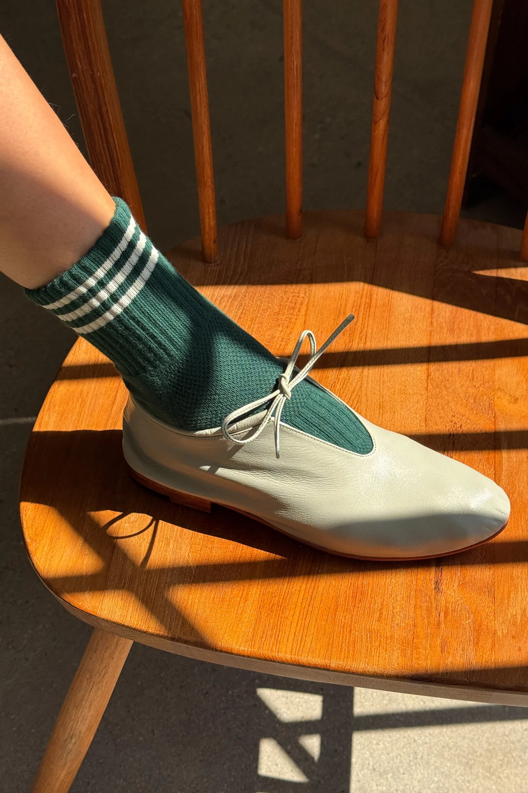 Girlfriend Socks, Hunter Green
