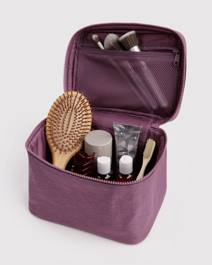 BAGGU Large Cosmetic Case, Wild Plum