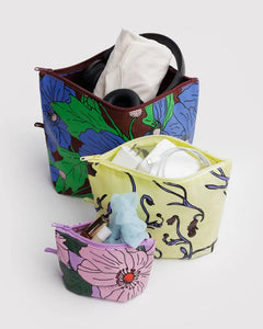Forsala - BAGGU Go Pouch Set, Poppy Mix