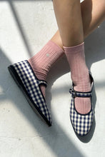 Load image into Gallery viewer, Le Bon Shoppe Her Socks Pink Soda + Silver Seashell