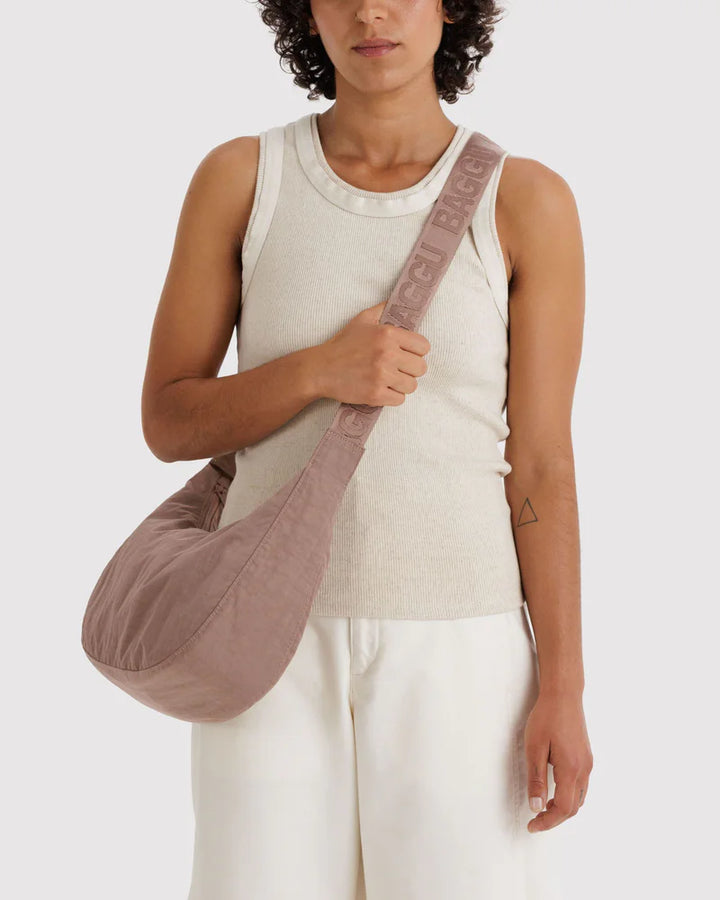 BAGGU Crescent Bag, Toasted Almond