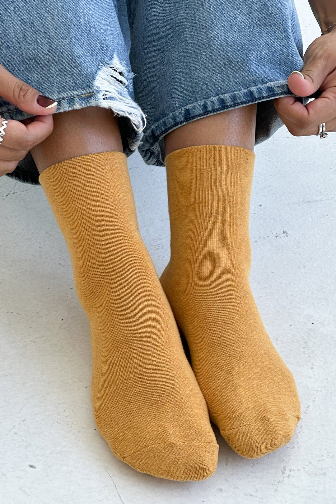 Sneaker Socks, Marigold
