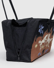 Load image into Gallery viewer, BAGGU Medium Nylon Bowler Bag, Western Appliqué