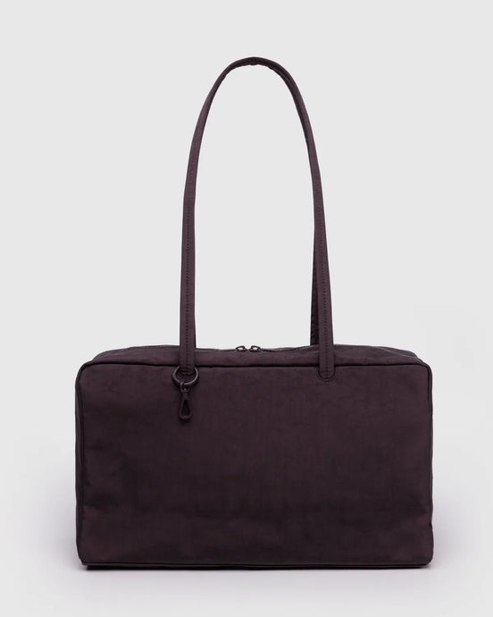 BAGGU Bowler Bag, Chocolate Plum