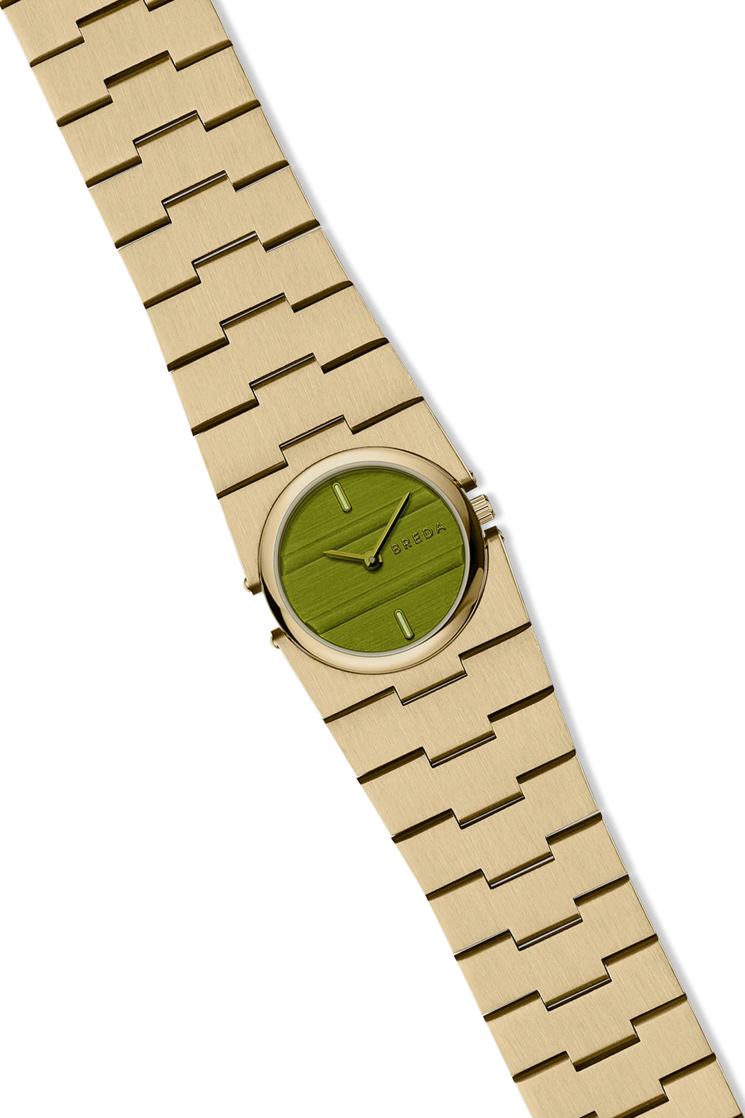 Breda - Sync Watch, Gold/Evergreen