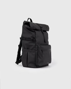 Stream Rolltop Backpack, Black