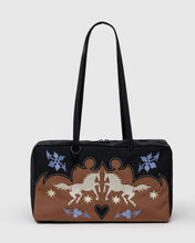 Load image into Gallery viewer, BAGGU Medium Nylon Bowler Bag, Western Appliqué