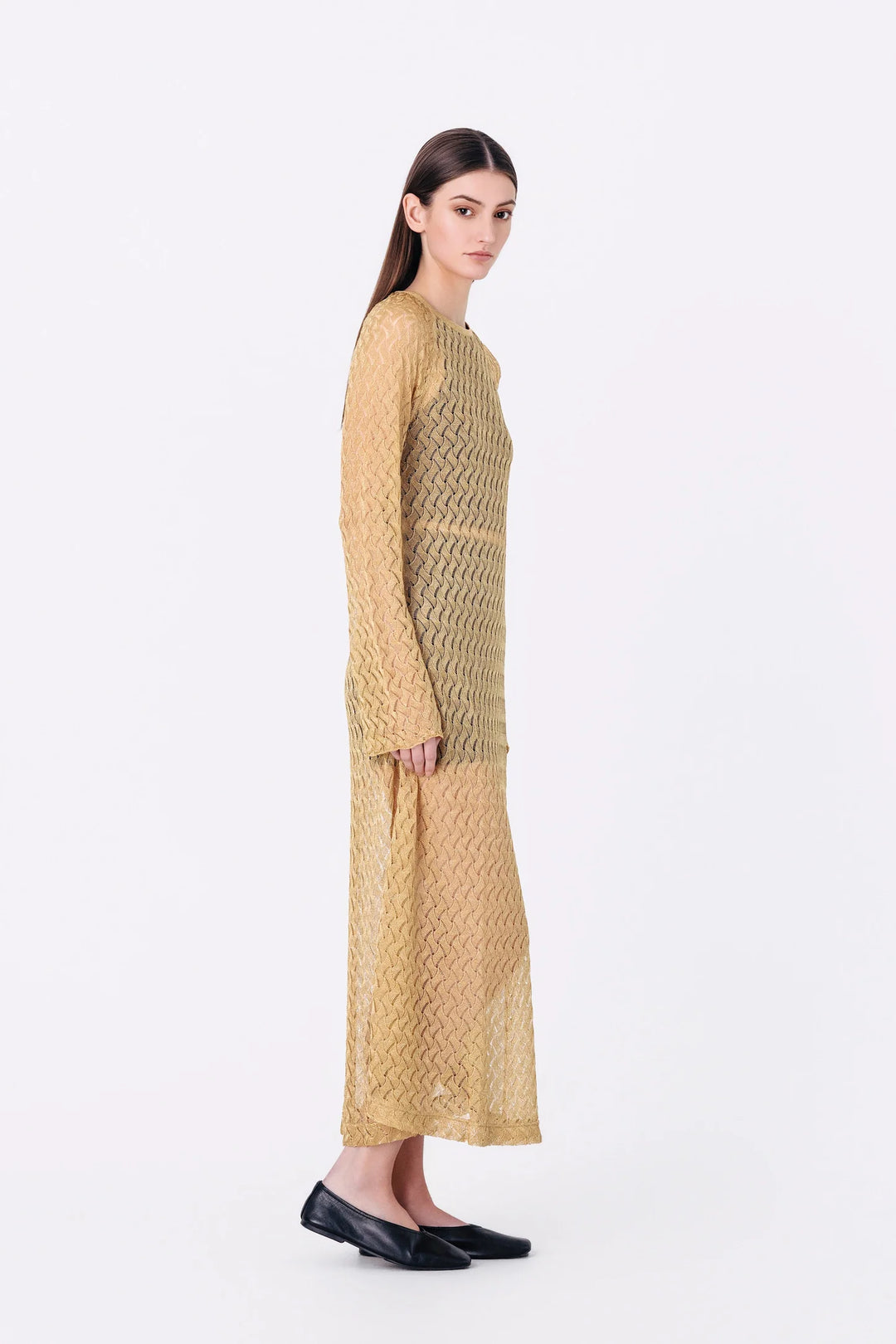 Magnea - MAGDALENDA DRESS / SPARKLING HONEY
