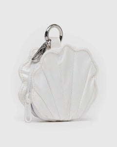 BAGGU Shell Charm, Pearl Metallic