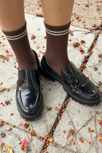Le Bon Shoppe Boyfriend Socks, Wood