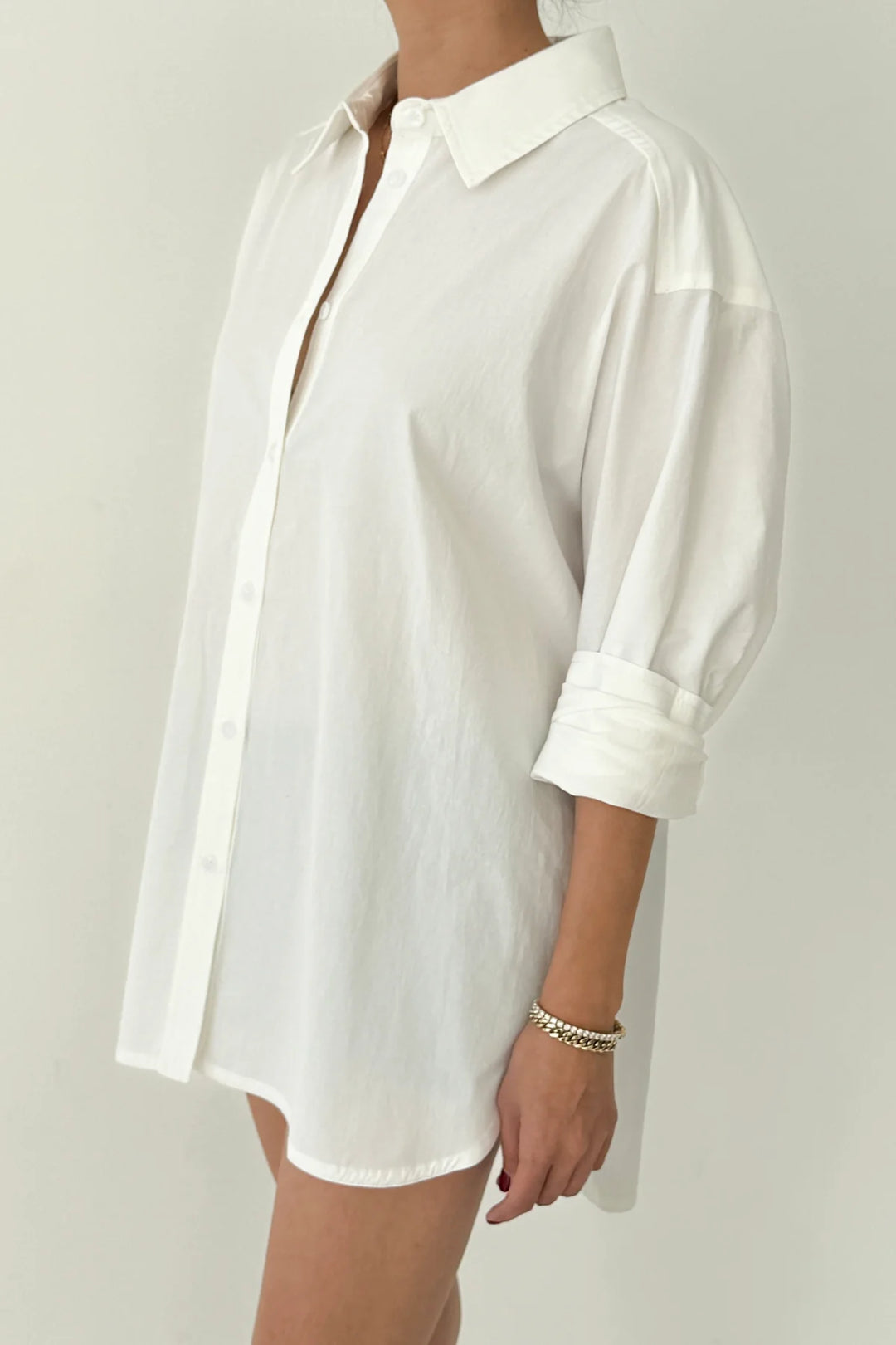 Light Weight Owen Shirt, White