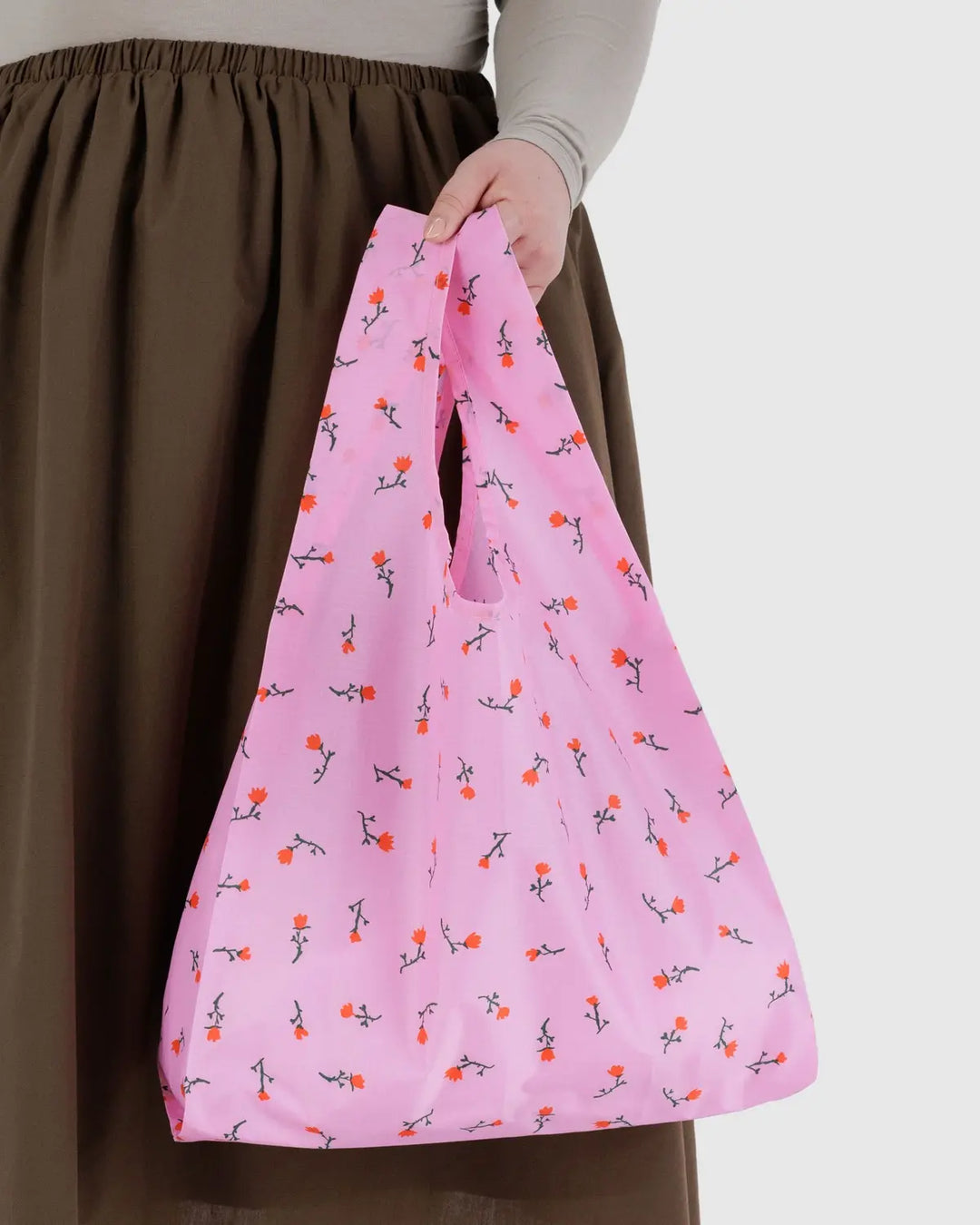 BAGGU Reusable Bag, Painted Wildflower