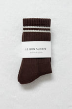 Hlaða mynd inn í gallerískoðara, Le Bon Shoppe Boyfriend Socks, Wood
