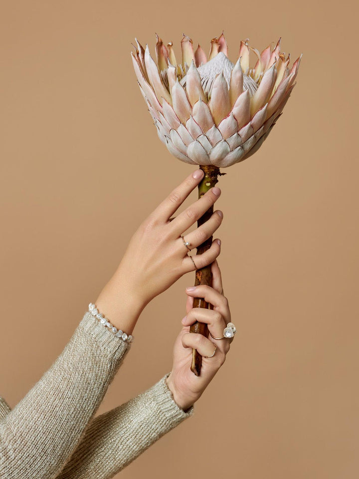 Orchid Pearl armband