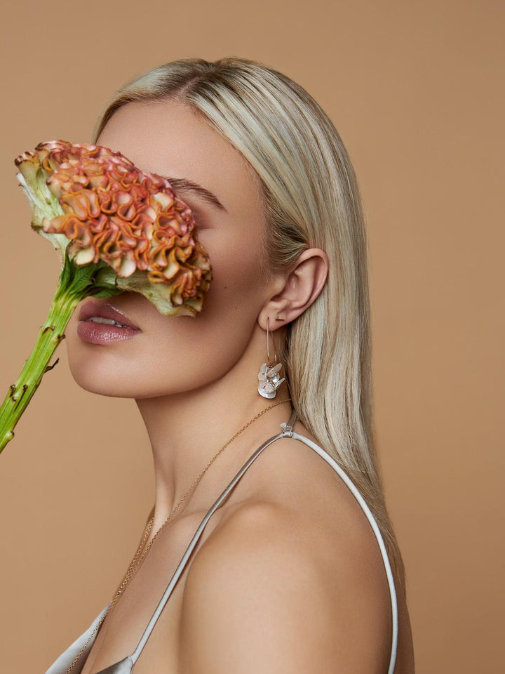 Petal Pearl Earrings