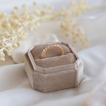 Load image into Gallery viewer, Diamond Eternity Ring Band, Size 53 EU