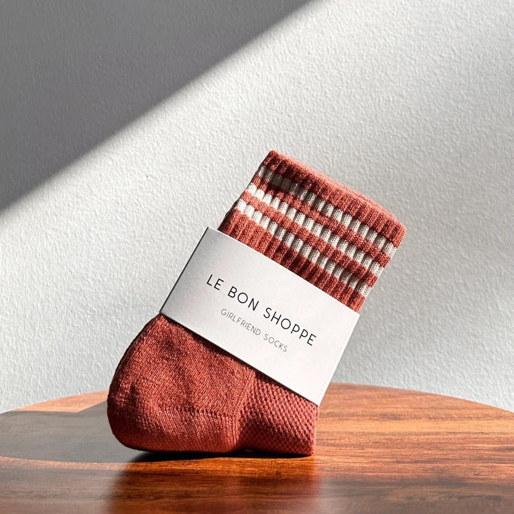 Girlfriend Socks, Terracotta