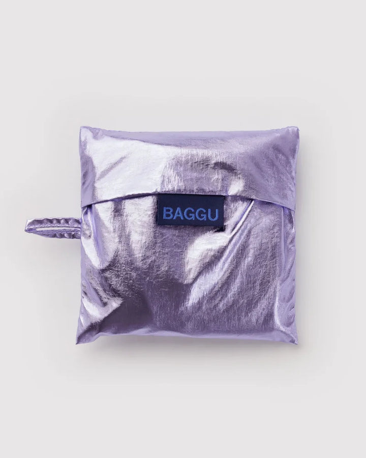 BAGGU Reusable Bag, Lavender Metallic