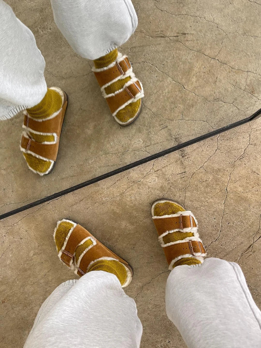 Cloud Socks, Olive