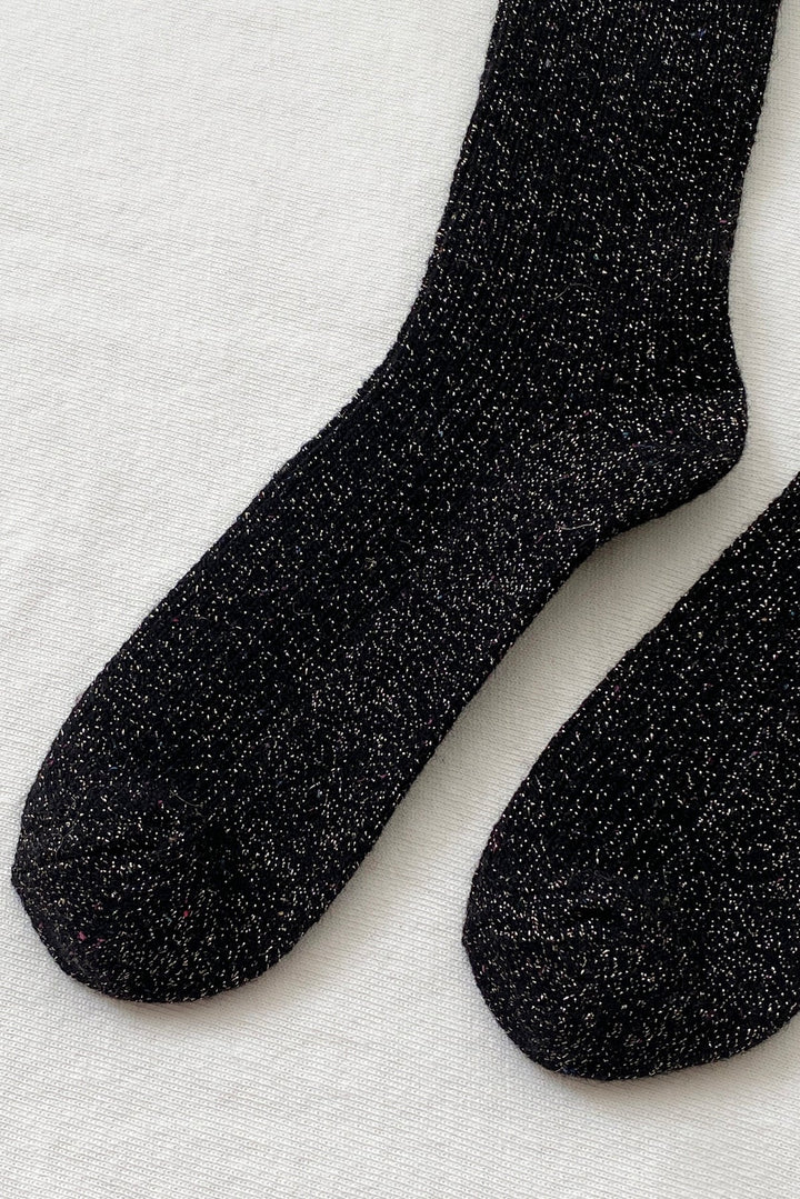 Winter Sparkle Socks, Starry Night