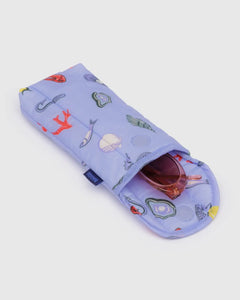 BAGGU Puffy Glasses Sleeve, Sea Creatures