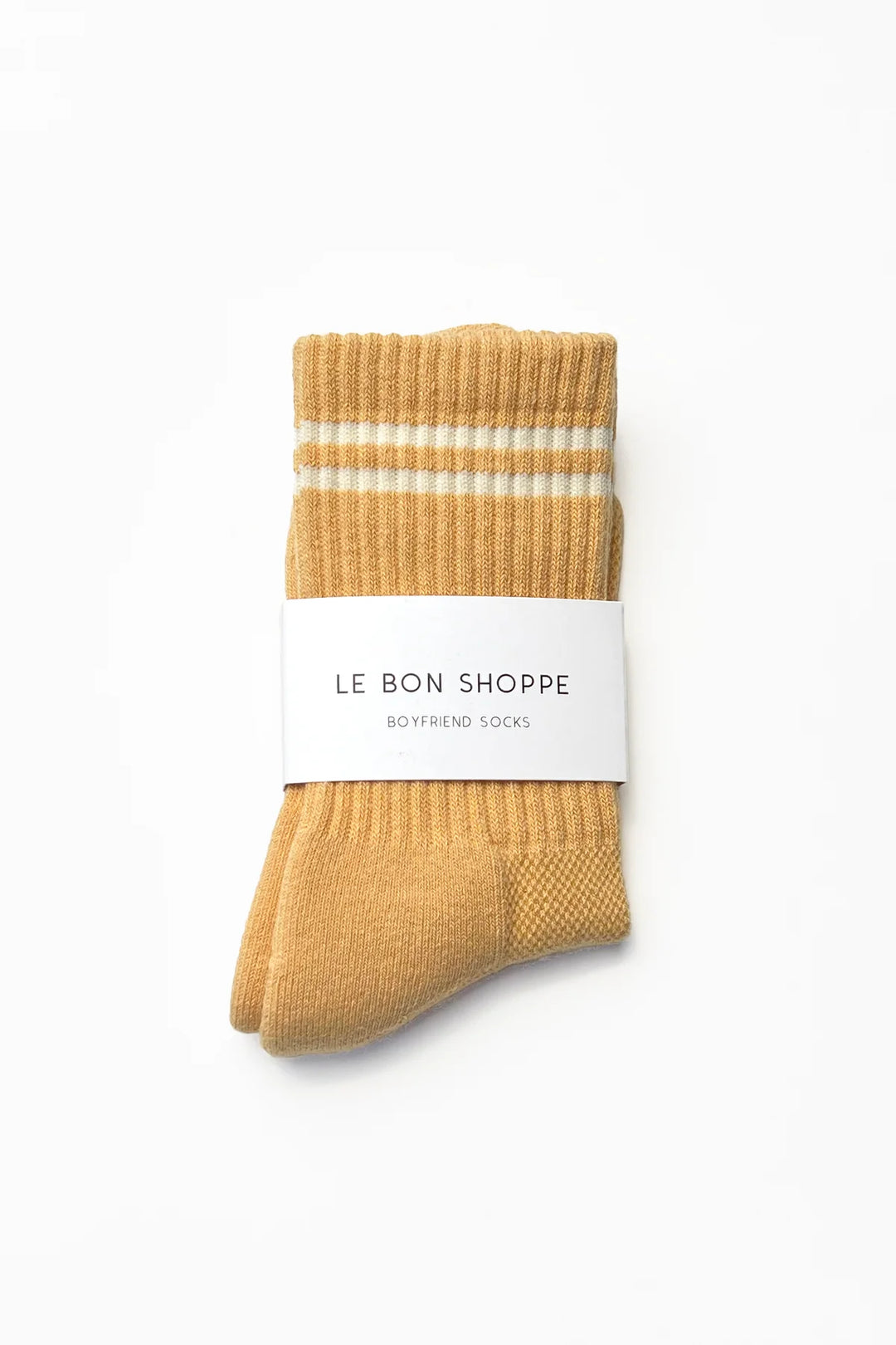 Boyfriend Socks, Butter