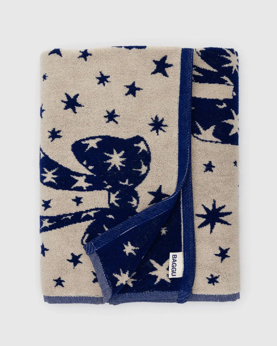 BAGGU Bath Towel, Cherub Bows
