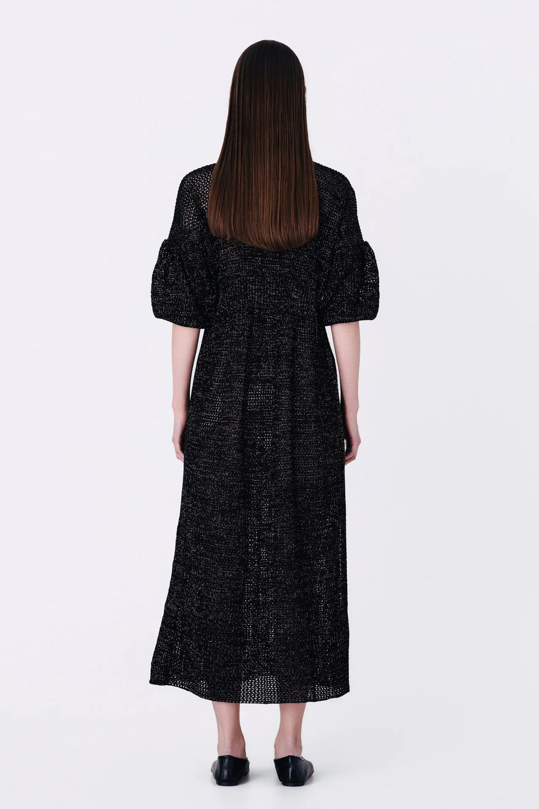 Magnea - DAISY DRESS / BRONZED BLACK