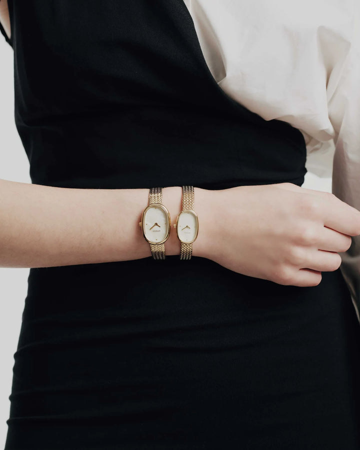 Breda - Jane Watch, Gold Tethered Small