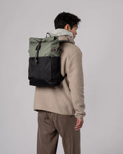 Load image into Gallery viewer, Sandqvist Ilon Backpack, Multi Clover Green