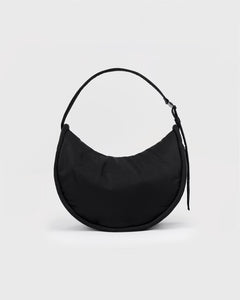 Sandqvist CURVE Large Half Moon Bag, Black