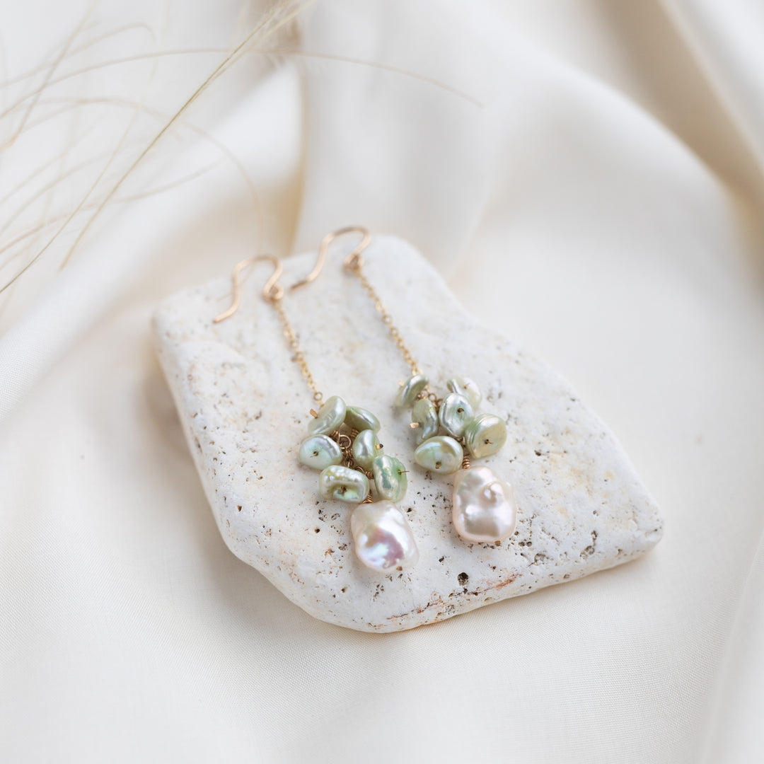 Blossom Pearl Earrings