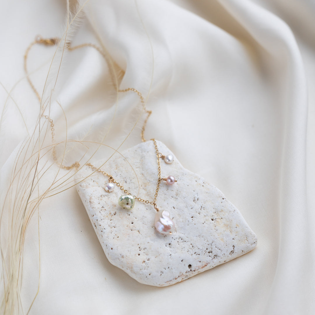 Blossom Pearl Necklace