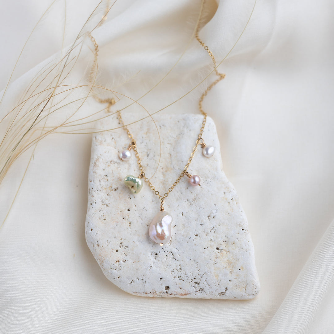 Blossom Pearl Necklace