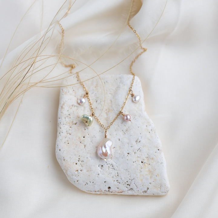 Blossom Pearl Necklace