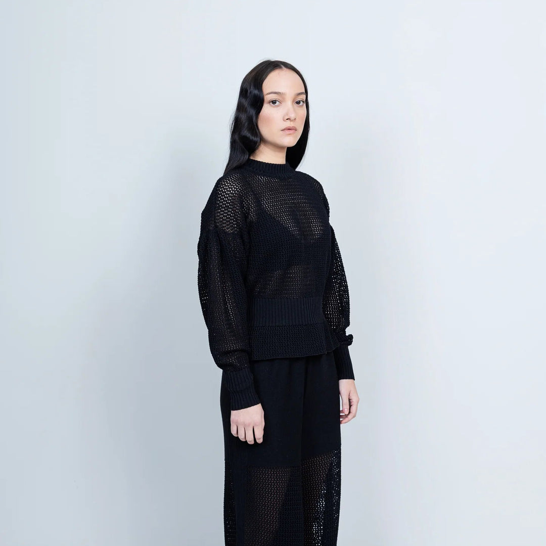 Magnea - DARIA TOP / BLACK
