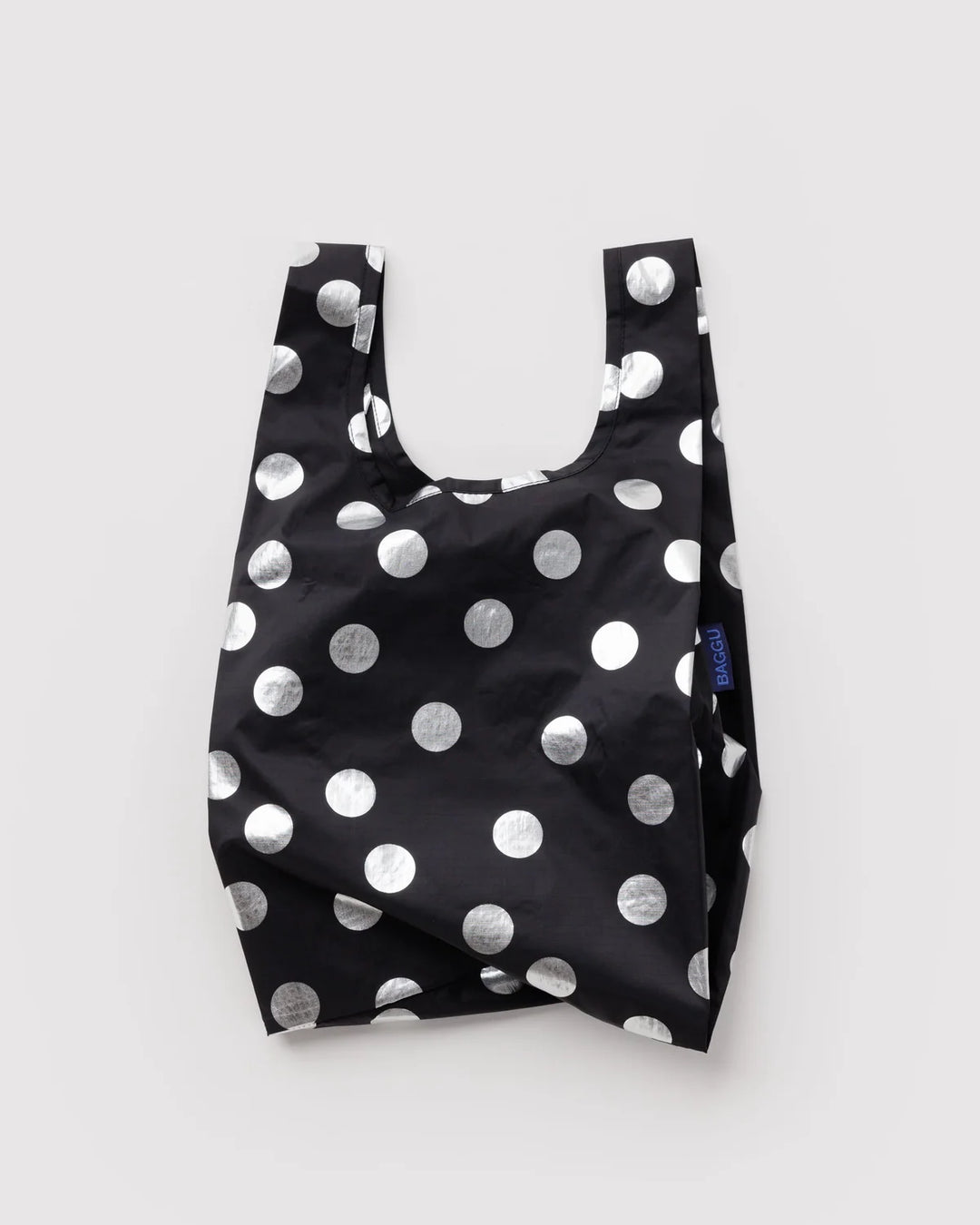 Baby BAGGU, Silver Metallic Polka Dot