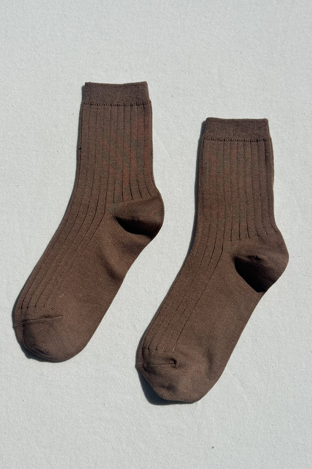 Her Socks, Dark Taupe