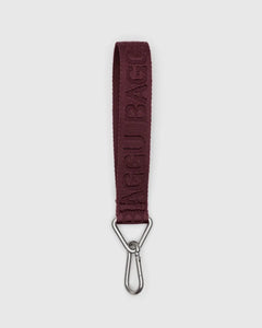 BAGGU Logo Keychain, Mahogany