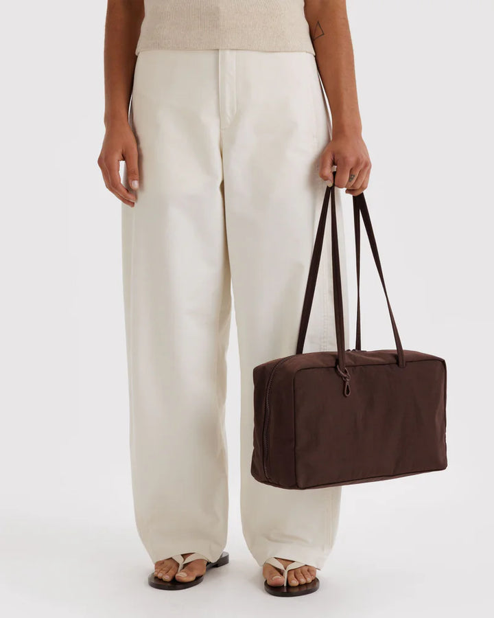 BAGGU Medium Bowler Bag, Coffee
