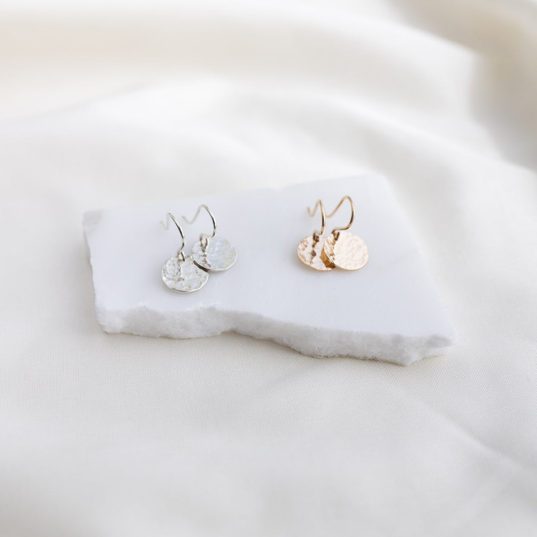 Coin Drop Earrings