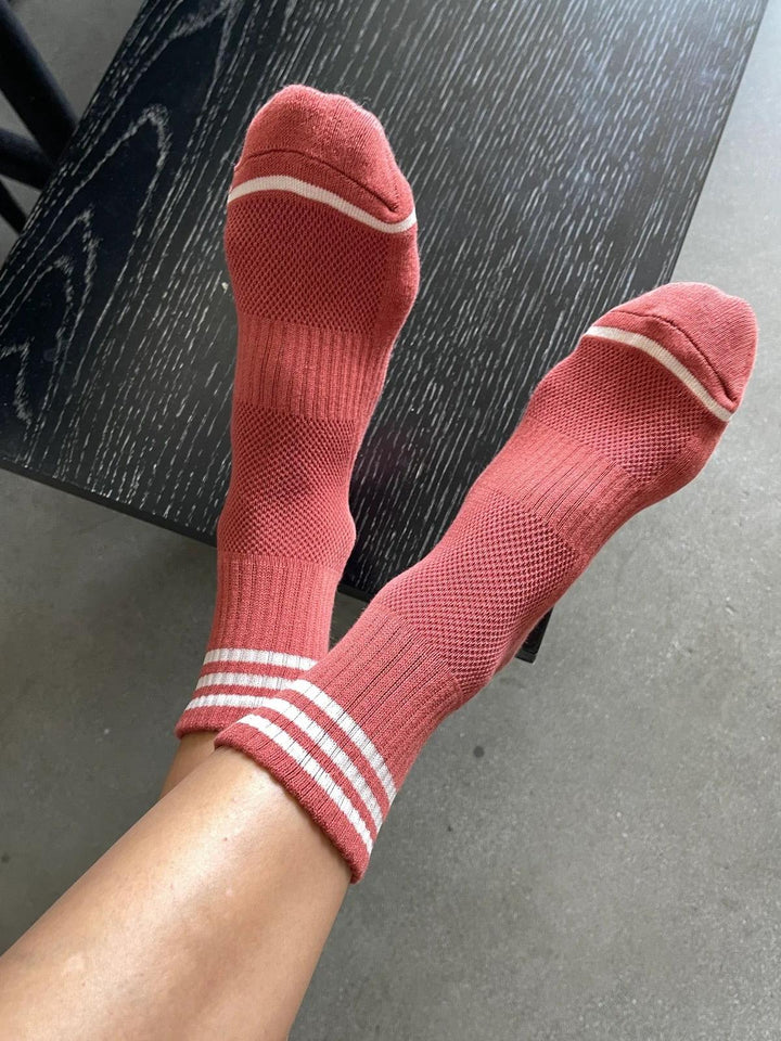 Girlfriend Socks, Terracotta